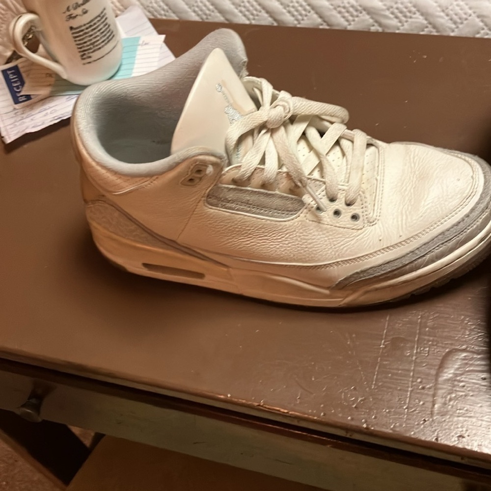Jordan 3 all white